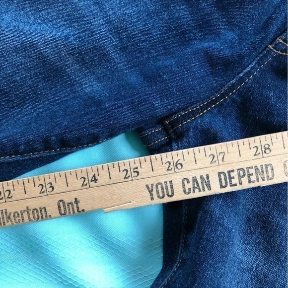 Host Pick! LEVI’S Denim Overalls with  Red and White Straps - Picture 11 of 13